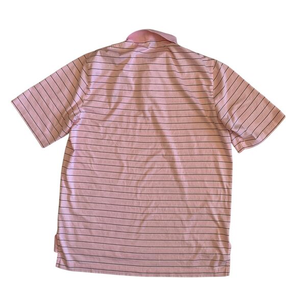 Polo Ralph Lauren Men's Size M Short Sleeve VTG Striped Pima Cotton Polo Shirt - Picture 3 of 14